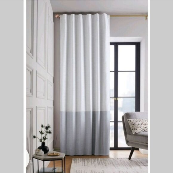 1pc 50" W x 95" L Blackout Color Block Curtain Panel - Project 62™ - Picture 1 of 1